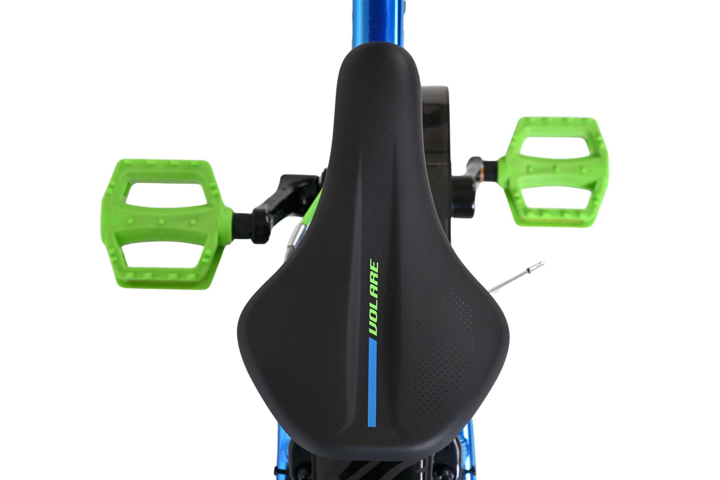 Volare Kinderfahrrad Chrome für Jungen 16 Zoll Kinderrad in Blaugrün, Zwei Handbremsen