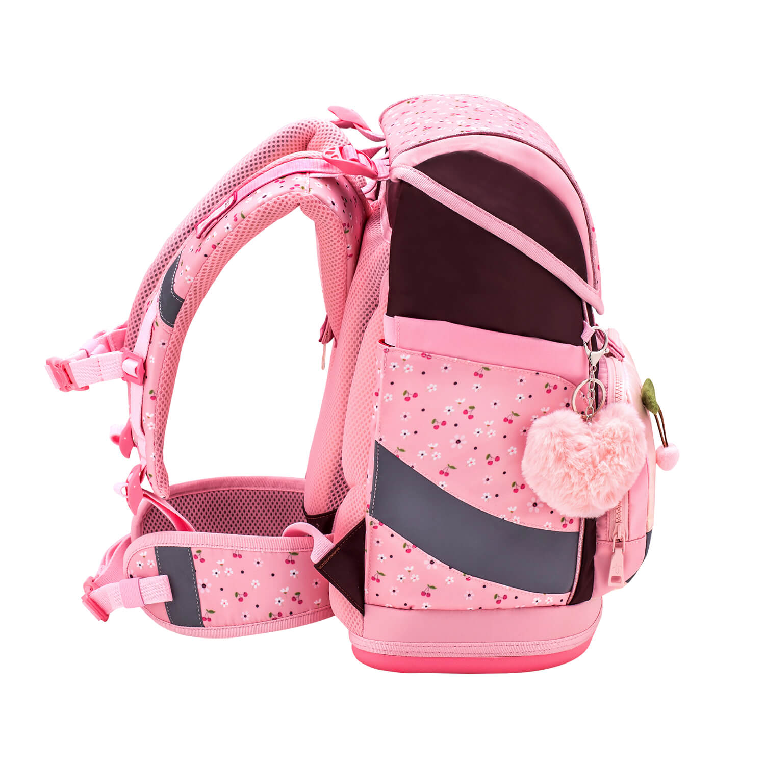 Rucksack Smarty Plus Premium Schulranzen Set 4-teilig Cherry Blossom