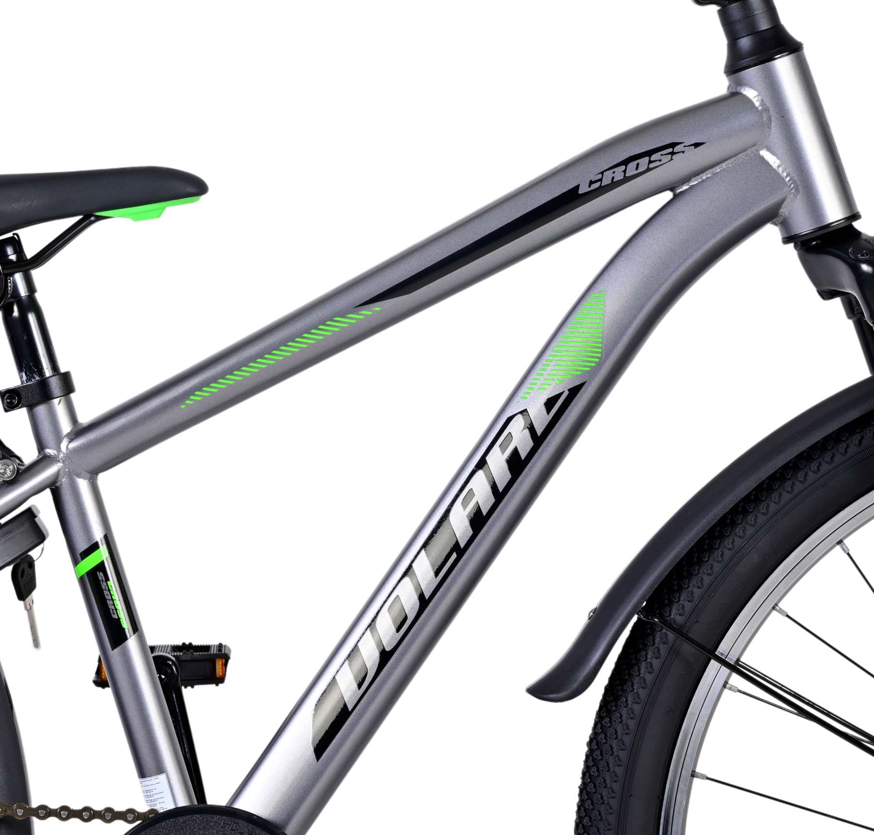 Kinderfahrrad Cross für Jungen 24 Zoll Kinderrad in Dunkelgrau Kinderfahrrad Cross für Jungen 24 Zoll Kinderrad in Dunkelgrau