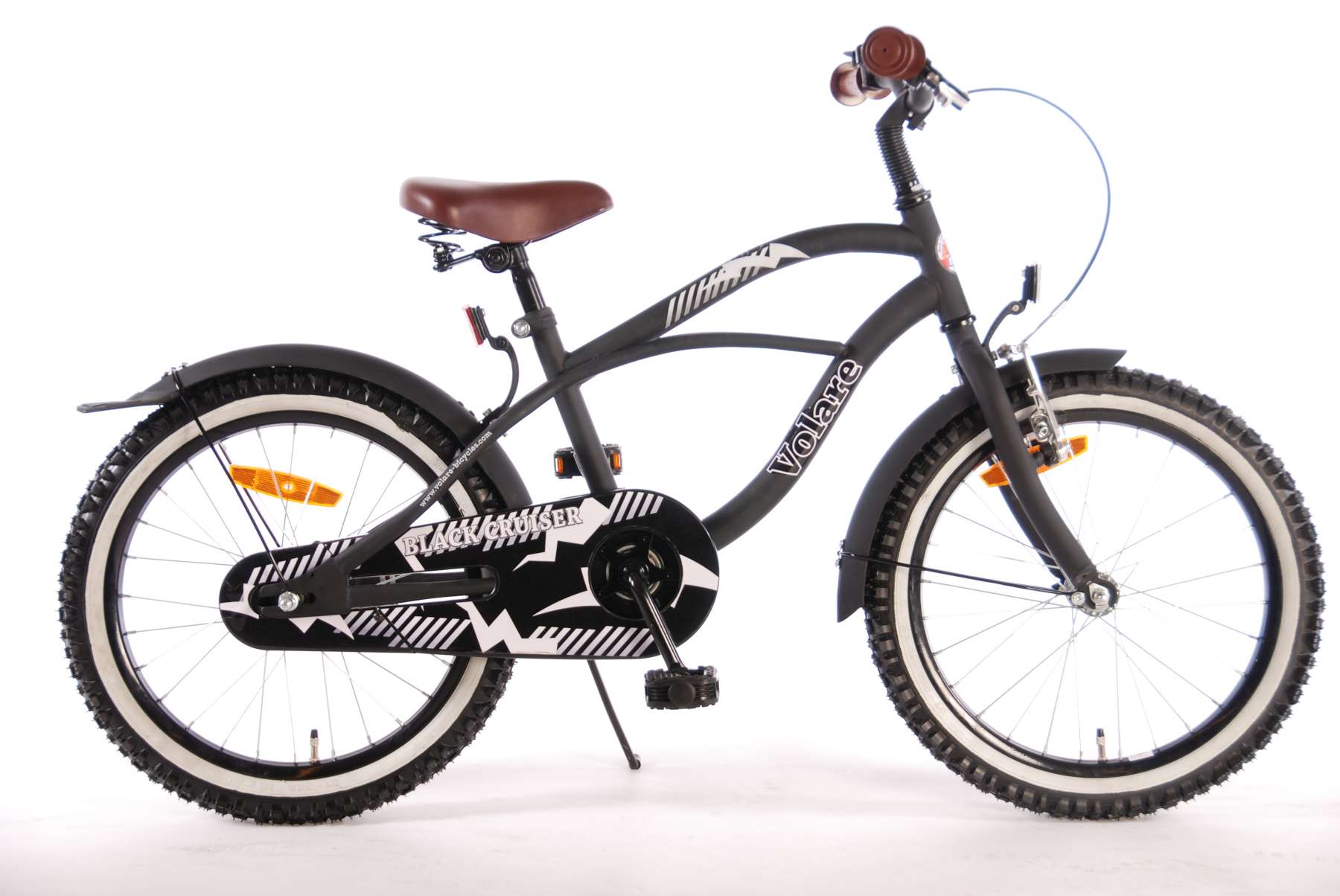 Kinderfahrrad Black Cruiser für Jungen 18 Zoll Kinderrad in Schwarz Kinderfahrrad Black Cruiser für Jungen 18 Zoll Kinderrad in Schwarz