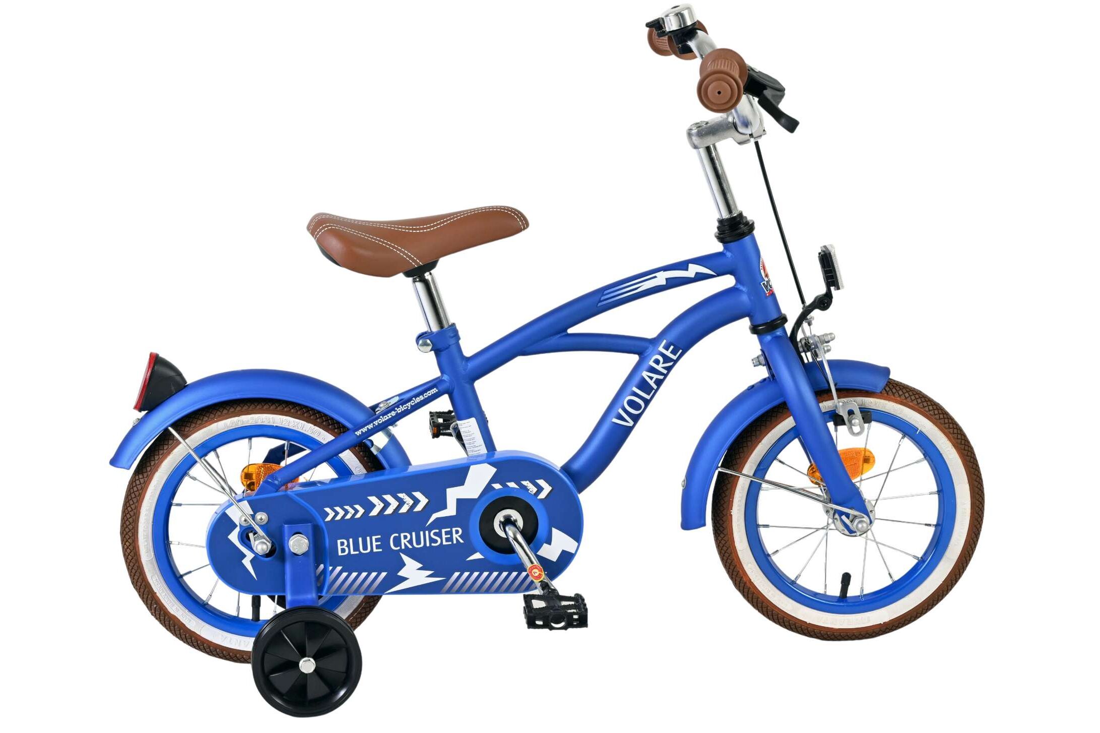 Volare Kinderfahrrad Blue Cruiser für Jungen 12 Zoll Kinderrad in Blau, 85 % zusammengebaut Volare Kinderfahrrad Blue Cruiser für Jungen 12 Zoll Kinderrad in Blau, 85 % zusammengebaut
