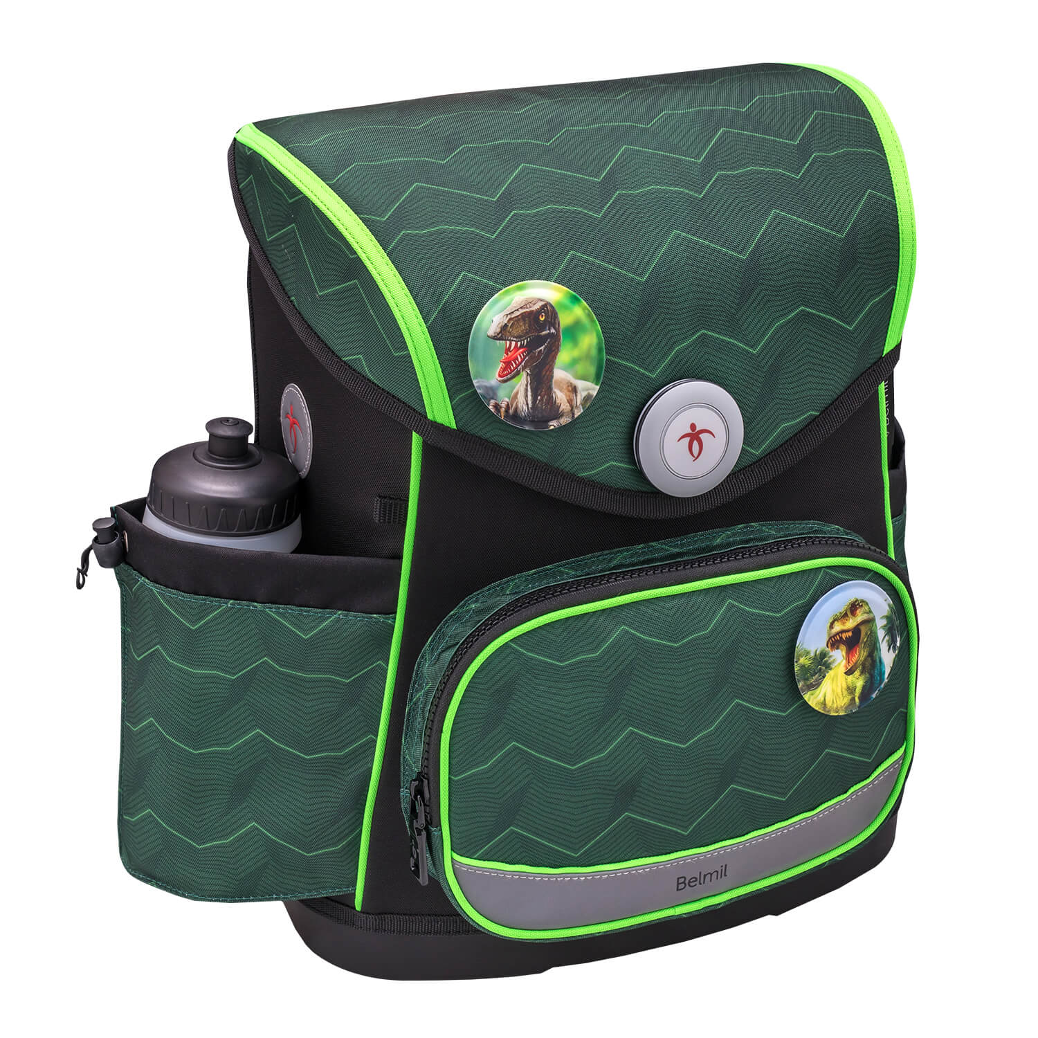 Rucksack Compact Plus Premium Schulranzen Set 5-teilig Twist of Lime