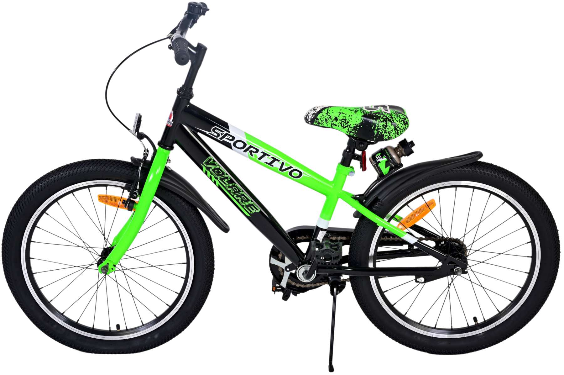 Kinderfahrrad Sportivo für Jungen 20 Zoll Kinderrad in Grün/Schwarz Kinderfahrrad Sportivo für Jungen 20 Zoll Kinderrad in Grün/Schwarz