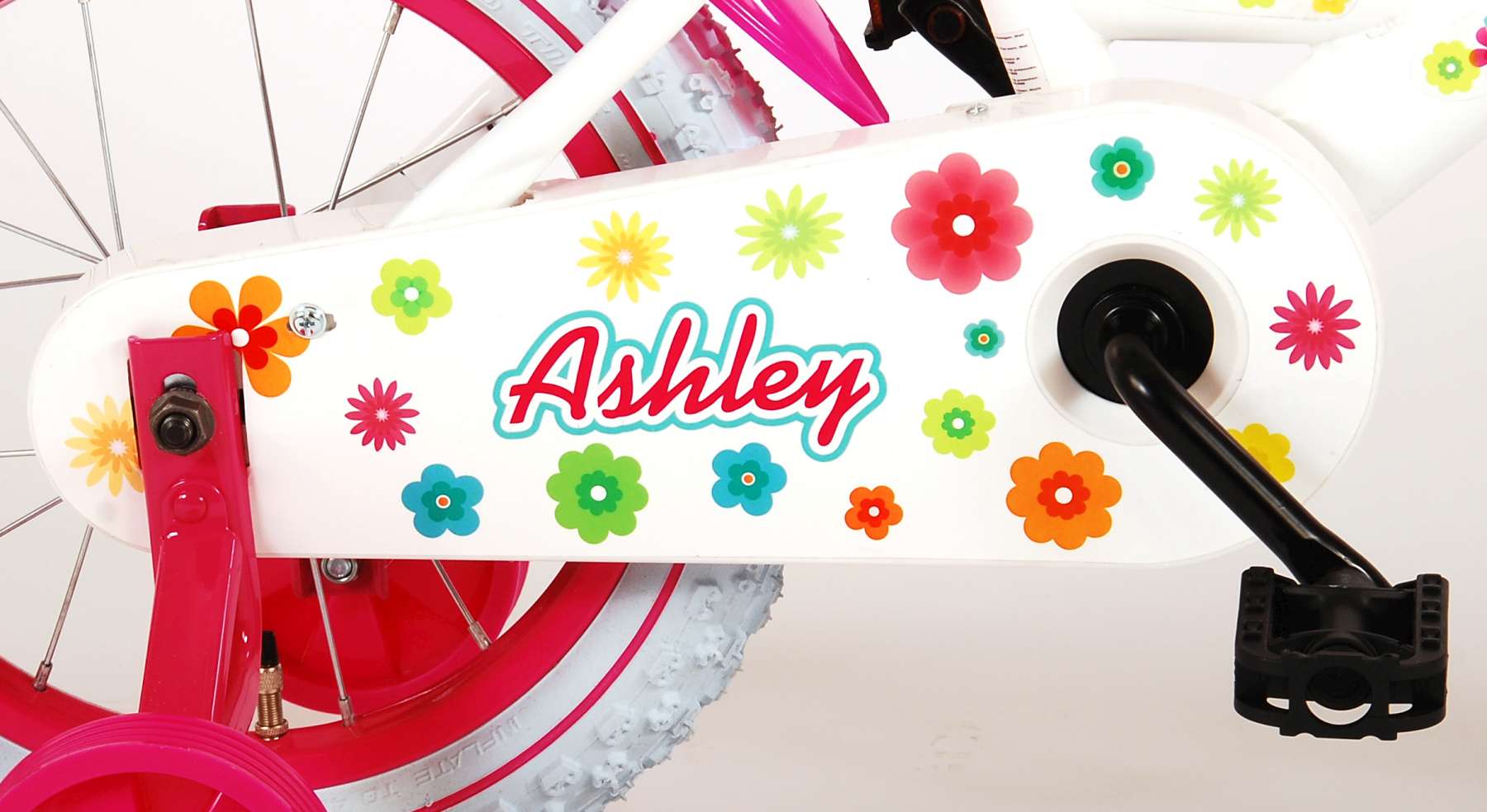 Kinderfahrrad Ashley für Mädchen 14 Zoll Kinderrad in Weiß Kinderfahrrad Ashley für Mädchen 14 Zoll Kinderrad in Weiß