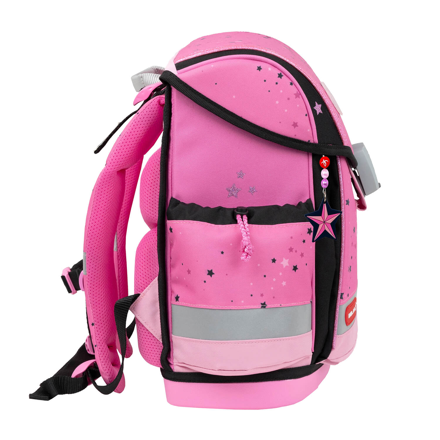 Rucksack Classy Plus ergonomisches Schulranzen-Set 5-teilig Pink Black Rucksack Classy Plus ergonomisches Schulranzen-Set 5-teilig Pink Black