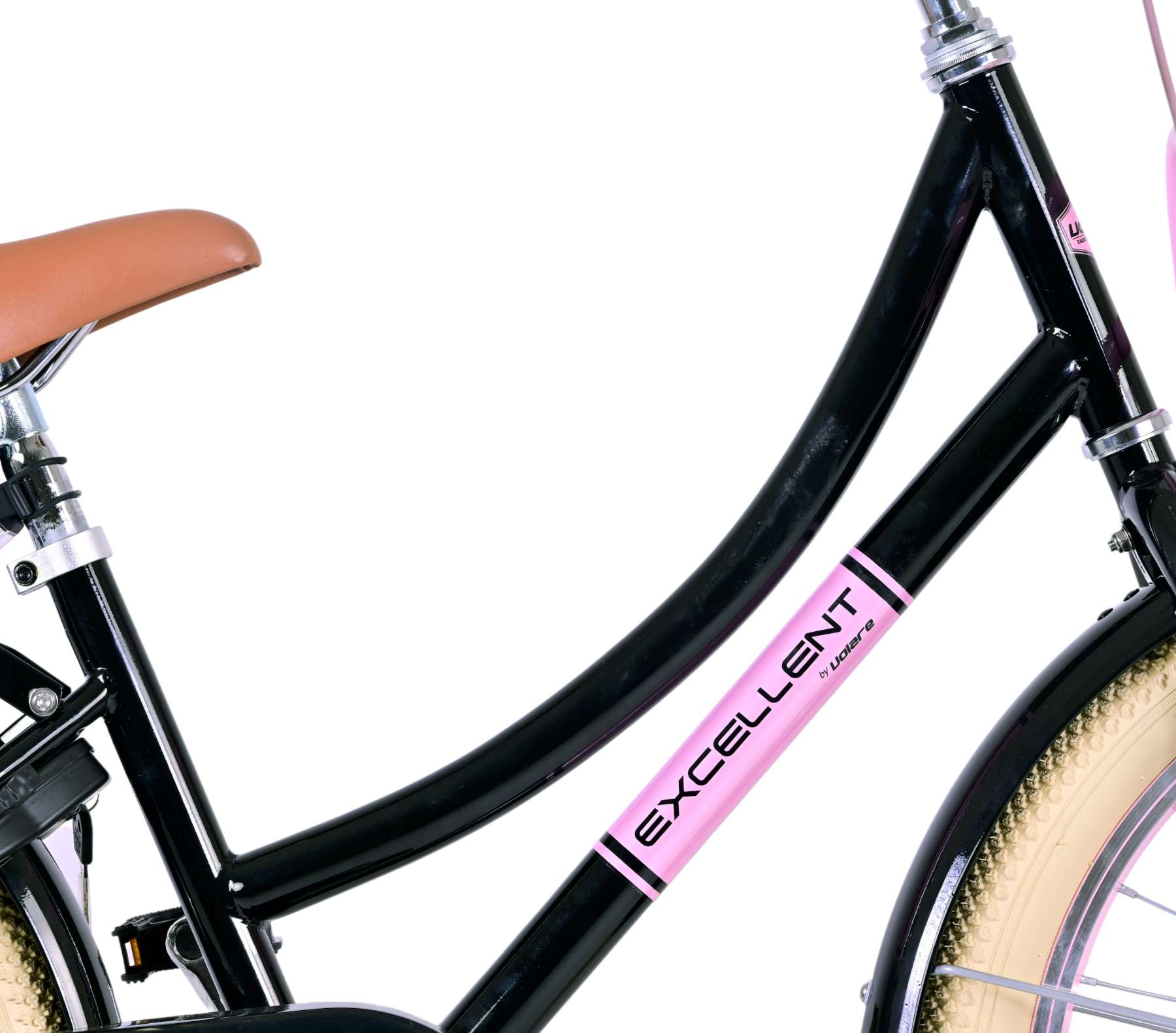 Kinderfahrrad Excellent Fahrrad für Mädchen 20 Zoll Kinderrad Schwarz