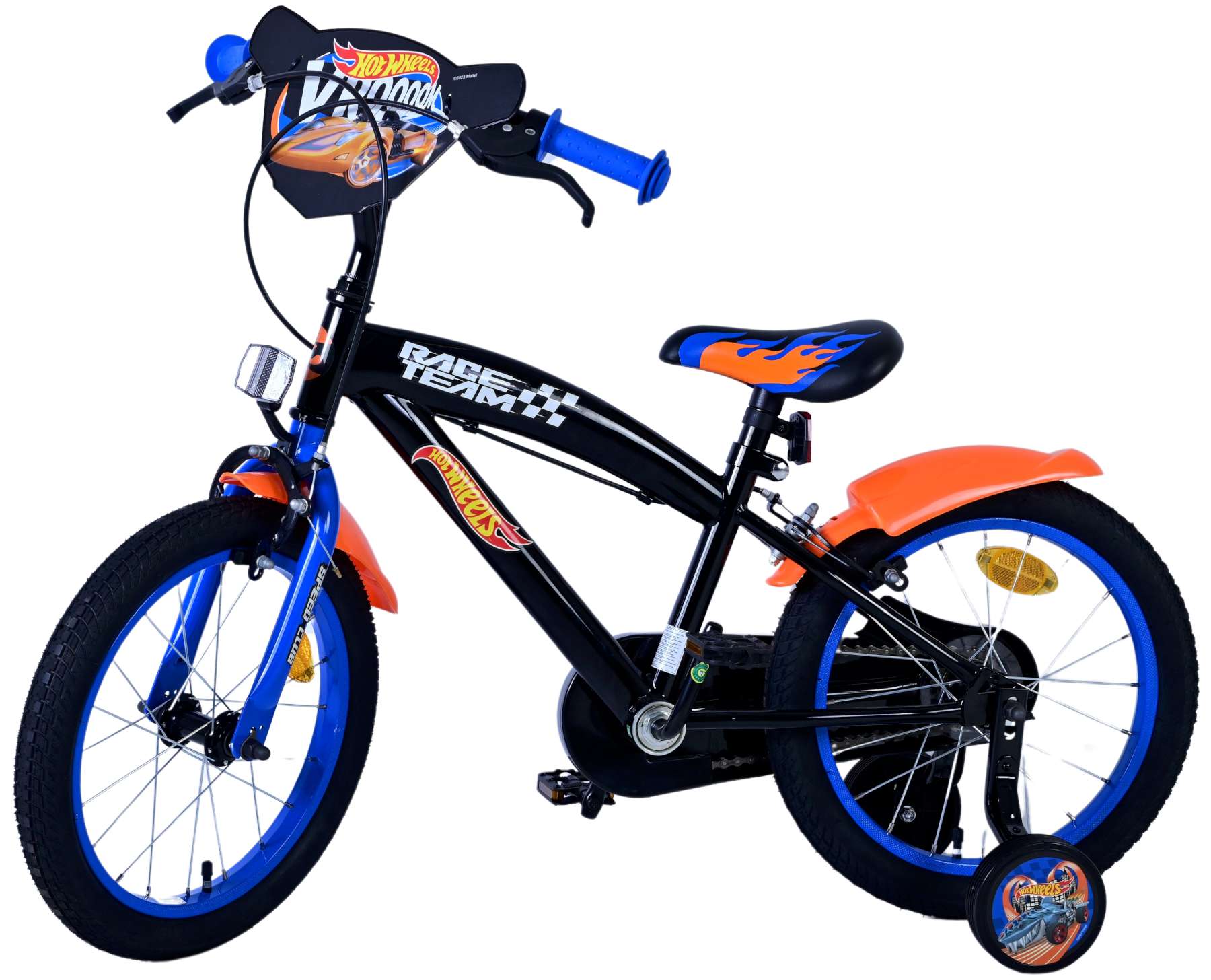 Kinderfahrrad Hot Wheels Fahrrad für Jungen Fahrrad Kinderrad 16 Zoll