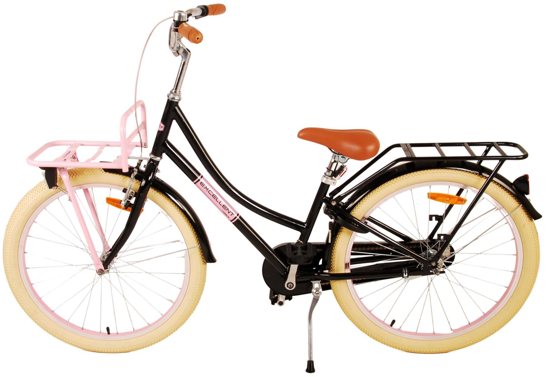 Kinderfahrrad Excellent Fahrrad für Mädchen 24 Zoll Kinderrad Schwarz Kinderfahrrad Excellent Fahrrad für Mädchen 24 Zoll Kinderrad Schwarz