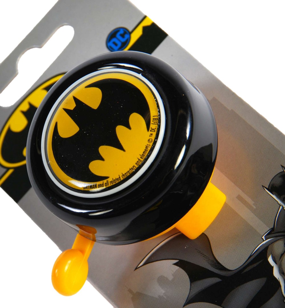 Fahrradklingel Batman für Jungen in Schwarz Klingel für Fahrrad Fahrradklingel Batman für Jungen in Schwarz Klingel für Fahrrad