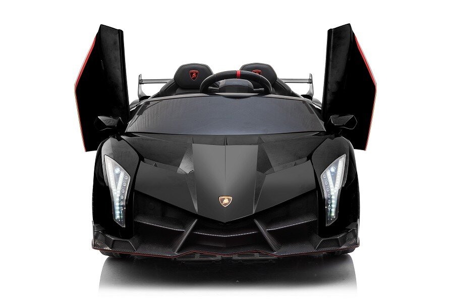ES-Toys Kinderfahrzeug – Elektro Auto „Lamborghini Veneno 615B“ – lizenziert – 12V7AH, 4 Motoren- 2,4Ghz Fernsteuerung, MP3, Ledersitz+EVA – Schwarz ES-Toys Kinderfahrzeug – Elektro Auto „Lamborghini Veneno 615B“ – lizenziert – 12V7AH, 4 Motoren- 2,4Ghz Fernsteuerung, MP3, Ledersitz+EVA – Schwarz