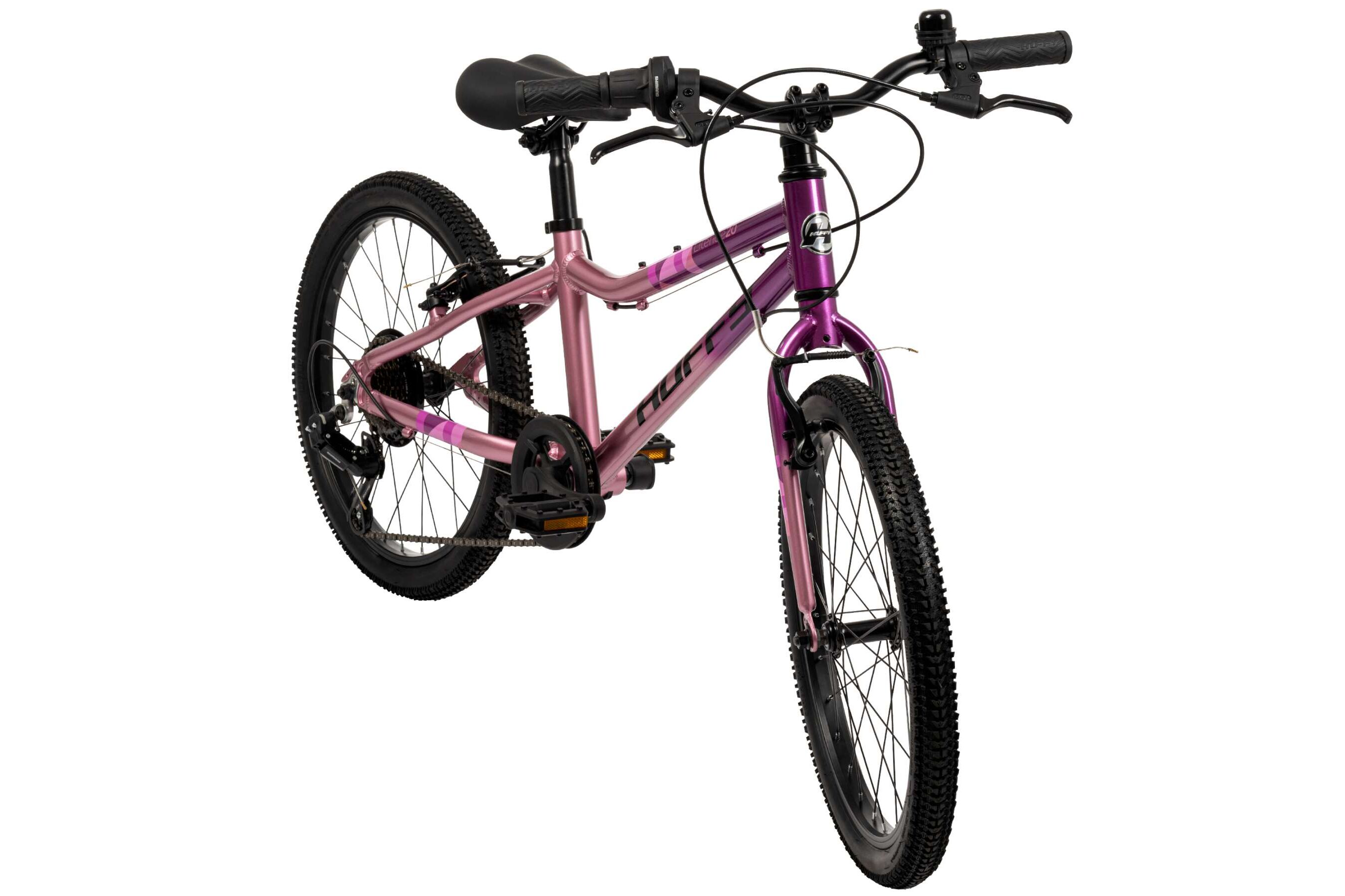 Volare Kinderfahrrad Literide für Mädchen 20 Zoll Kinderrad in Lila-Rosa, 7 Gänge