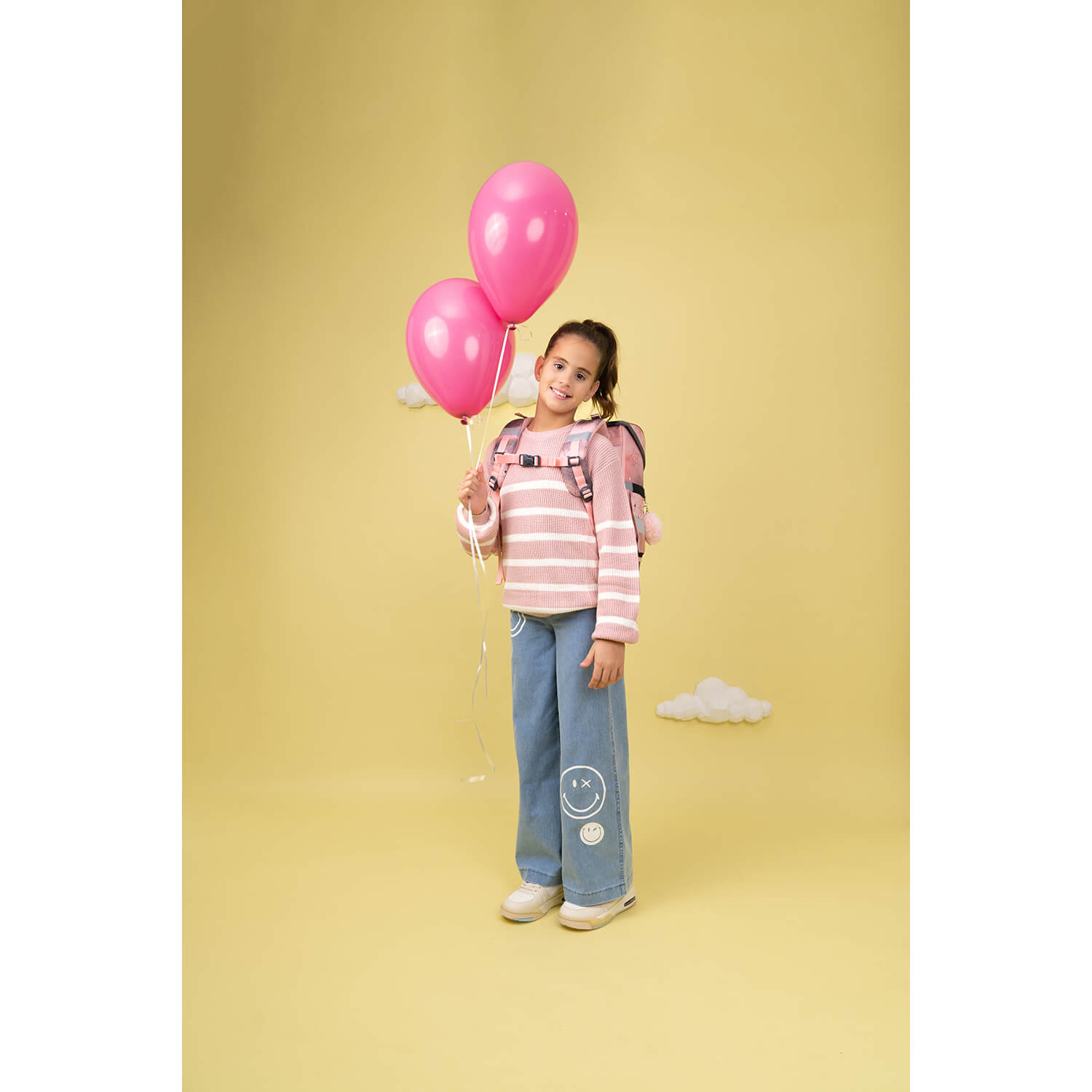 Rucksack Compact Ergonomisch Schulranzen-Set 4-t. Ballerina Black Pink Rucksack Compact Ergonomisch Schulranzen-Set 4-t. Ballerina Black Pink