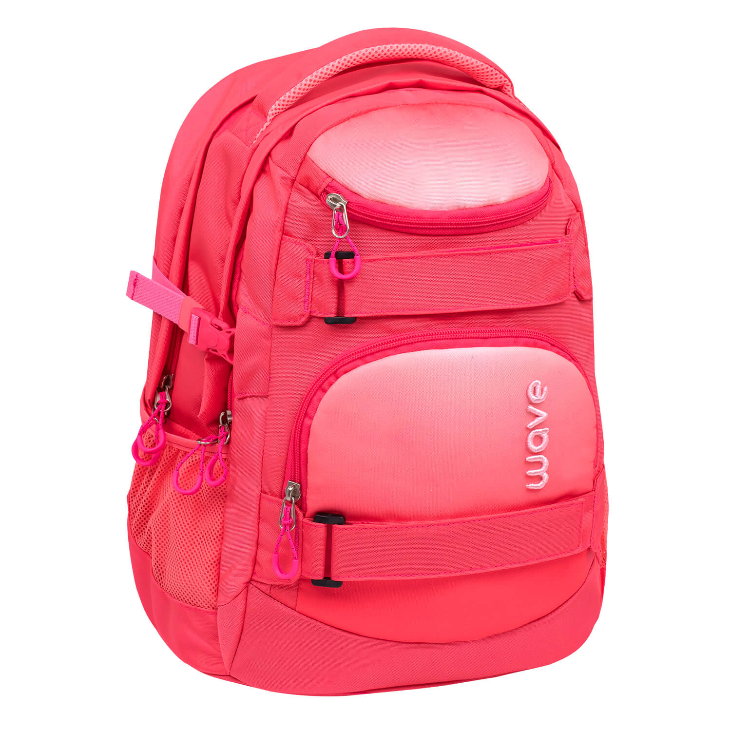 Rucksack Infinity Schulrucksack Set 3 tlg. "Ombre Coral Paradise"