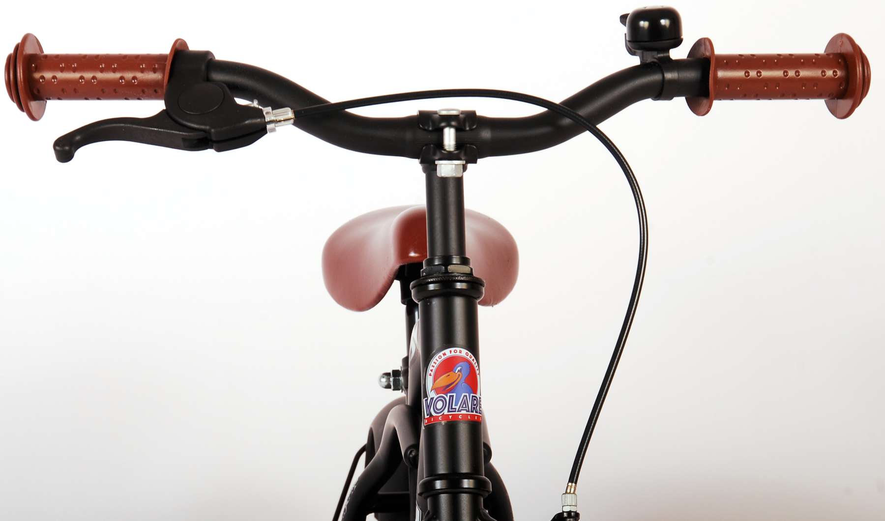 Kinderfahrrad Black Cruiser für Jungen 12 Zoll Kinderrad in schwarz