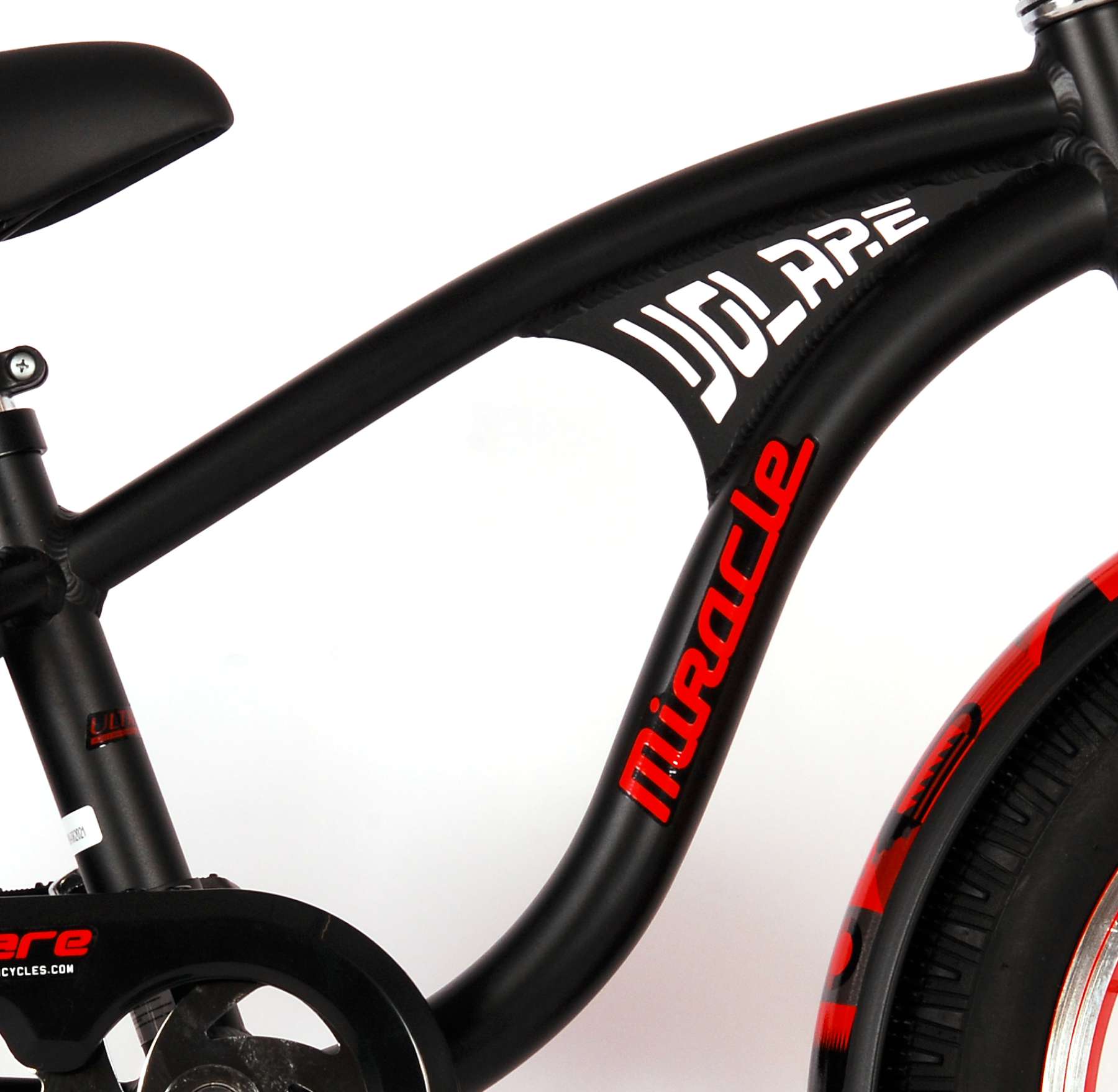 Kinderfahrrad Miracle Cruiser für Jungen 16 Zoll Kinderrad Mattschwarz Kinderfahrrad Miracle Cruiser für Jungen 16 Zoll Kinderrad Mattschwarz