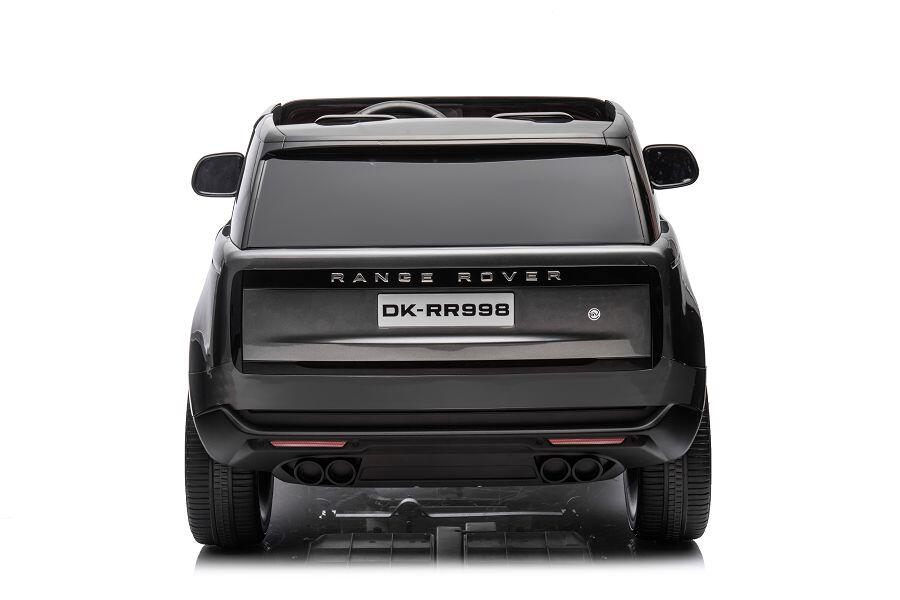 ES-Toys Kinderfahrzeug – Elektro Auto „Land Rover Range Rover“ 2 Sitzer – 12V14AH, 4 Motoren- 2,4Ghz, Bluetooth, Ledersitz+EVA+Lackiert – Schwarz ES-Toys Kinderfahrzeug – Elektro Auto „Land Rover Range Rover“ 2 Sitzer – 12V14AH, 4 Motoren- 2,4Ghz, Bluetooth, Ledersitz+EVA+Lackiert – Schwarz