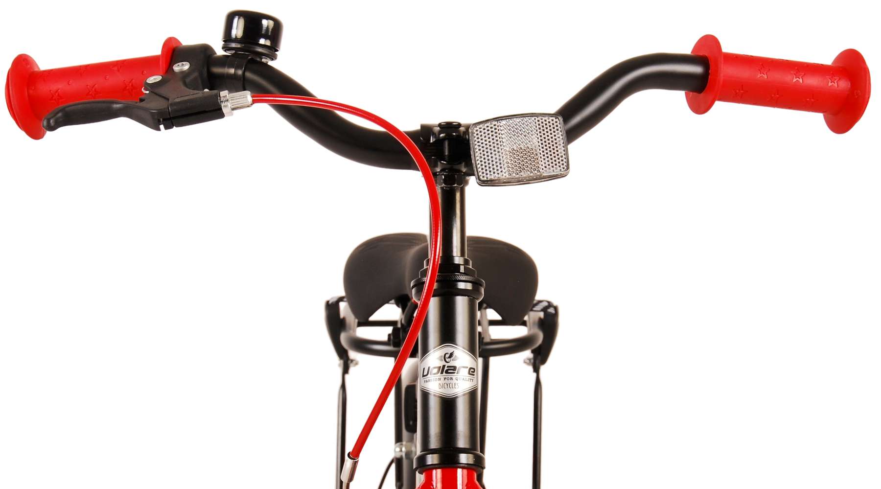 Kinderfahrrad Thombike für Jungen 16 Zoll Kinderrad in Schwarz Rot