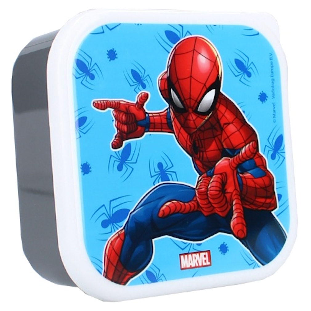 Snackbox Spider-Man (3tlg.) Let's Eat! Brotdose