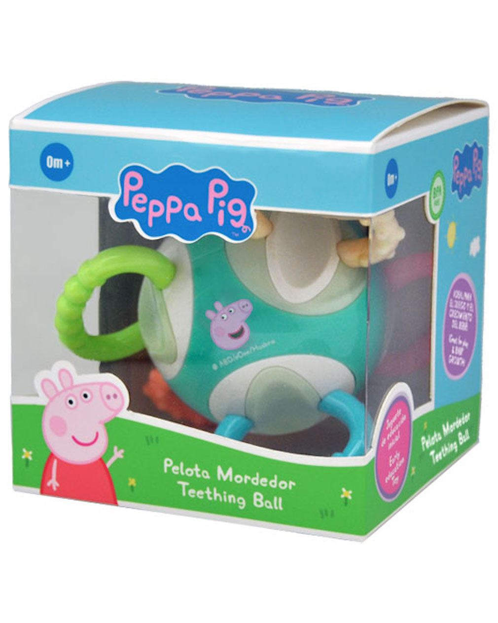 Peppa Pig Ball mit Beißringen mit Geräuschen