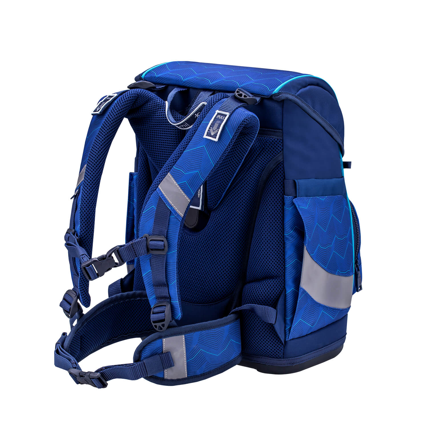 Rucksack Smarty Plus Premium Schulranzen Set 5-t. Estate Blue Tasche