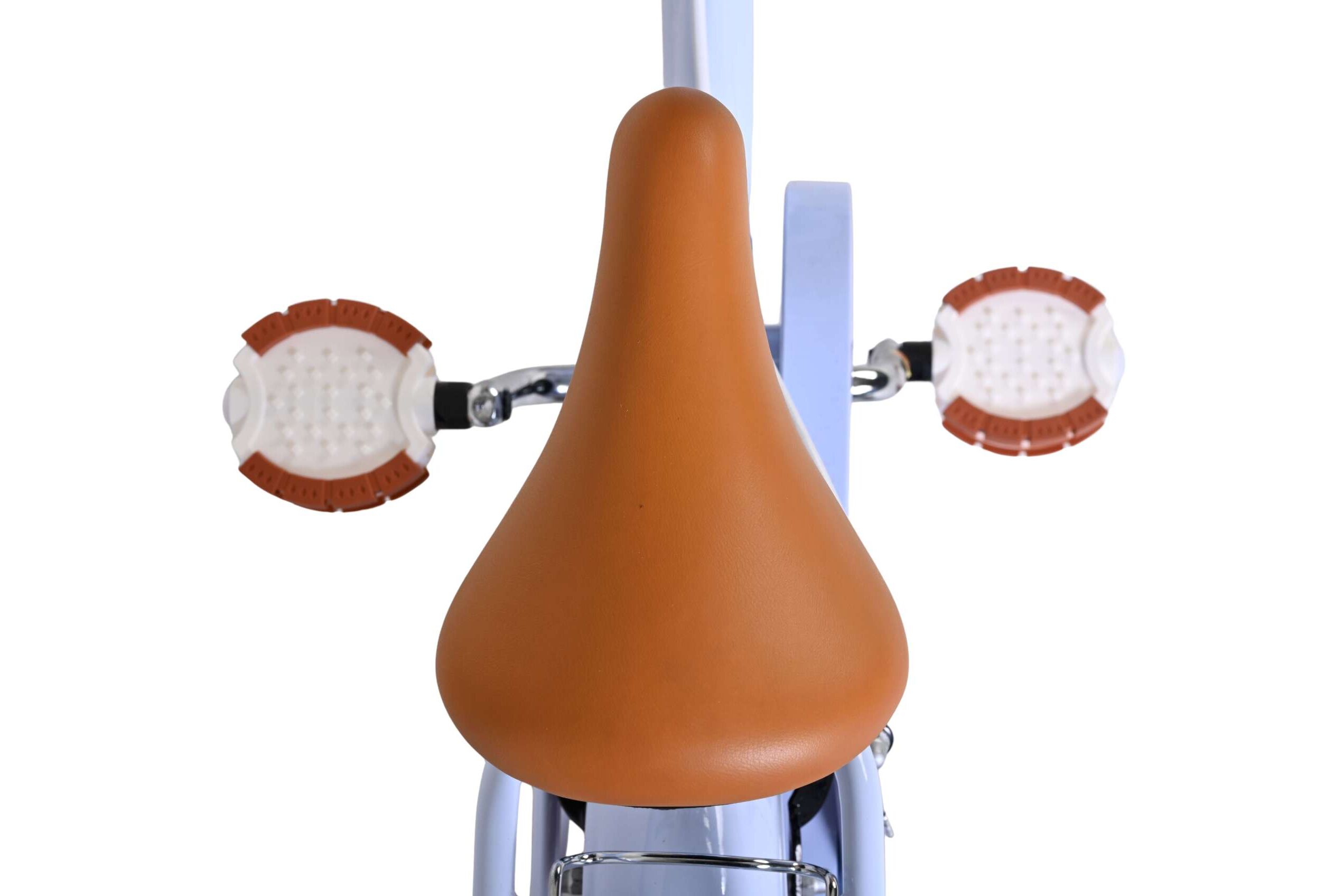 Kinderfahrrad Ashley für Mädchen 12 Zoll Kinderrad in Pastellblau, Zwei Handbremsen