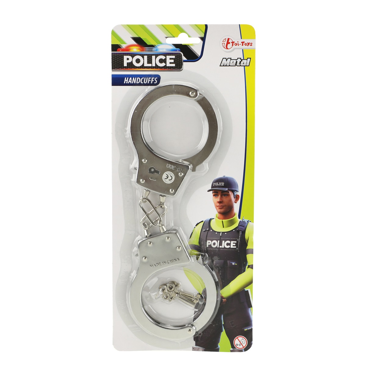 POLICE Polizei Handschellen aus Metal
