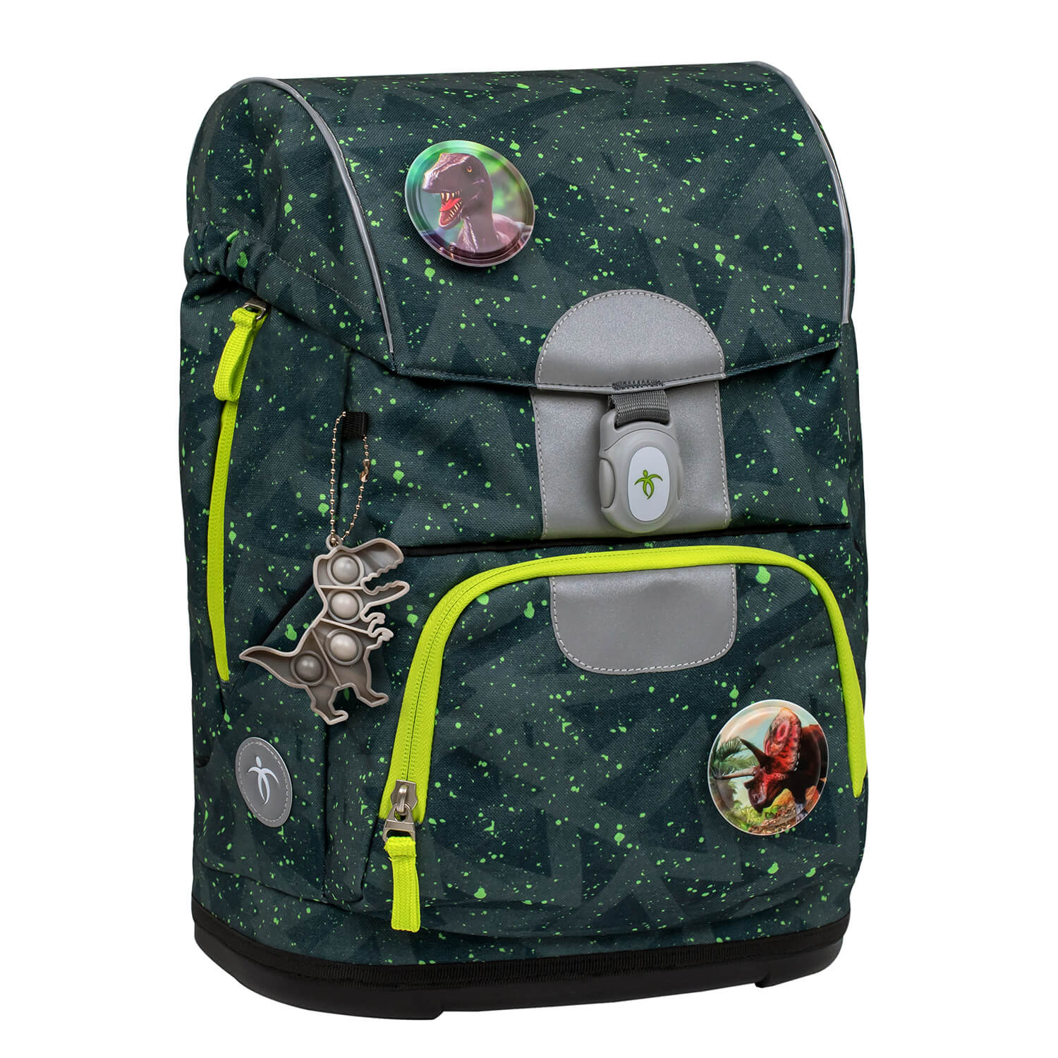 Rucksack Motion ergonomisches Schulranzen Set 5-teilig Green Splash Rucksack Motion ergonomisches Schulranzen Set 5-teilig Green Splash