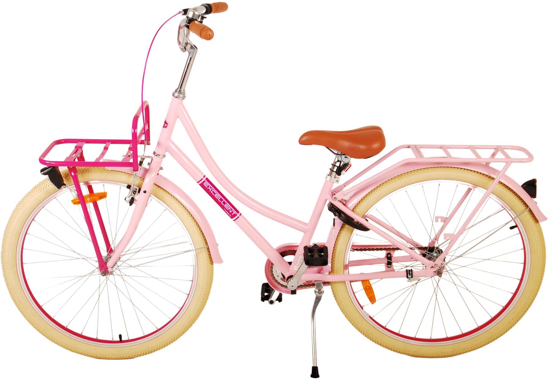 Kinderfahrrad Excellent Fahrrad für Mädchen 26 Zoll Kinderrad in Rosa