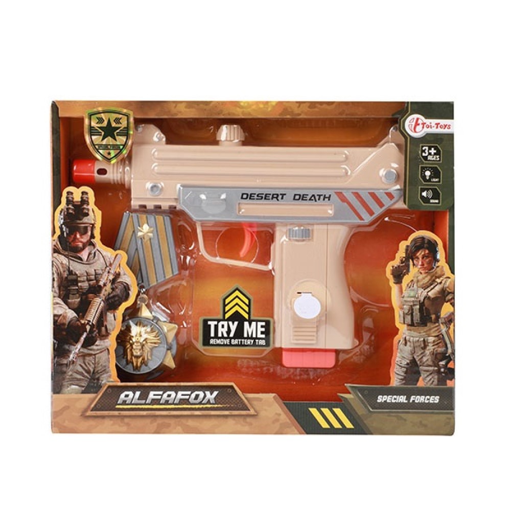Militär Kinder Pistole mit Licht und Sound Militär Kinder Pistole mit Licht und Sound