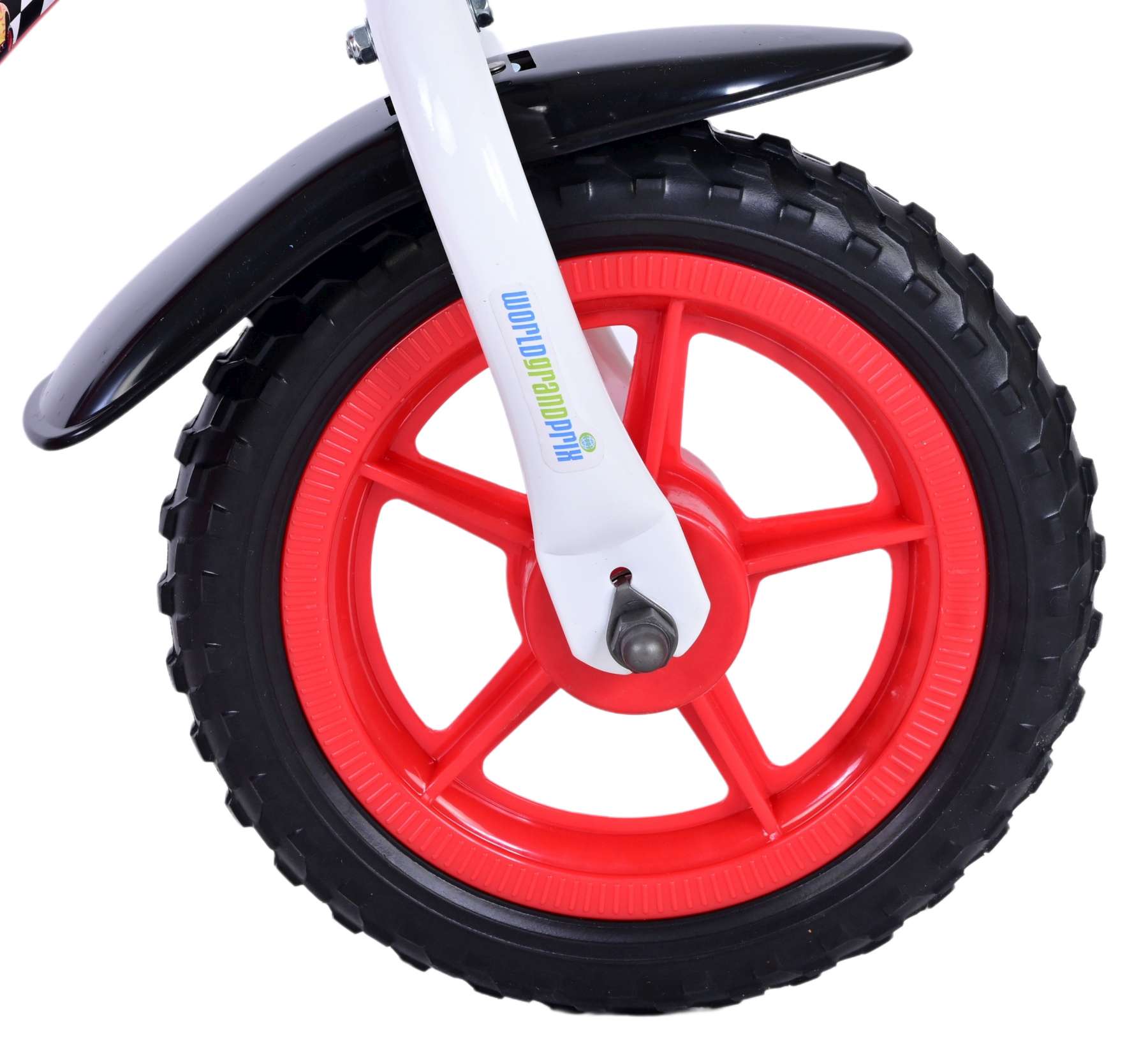 Kinderfahrrad Disney Fahrrad Cars für Jungen 10 Zoll Kinderrad in Rot