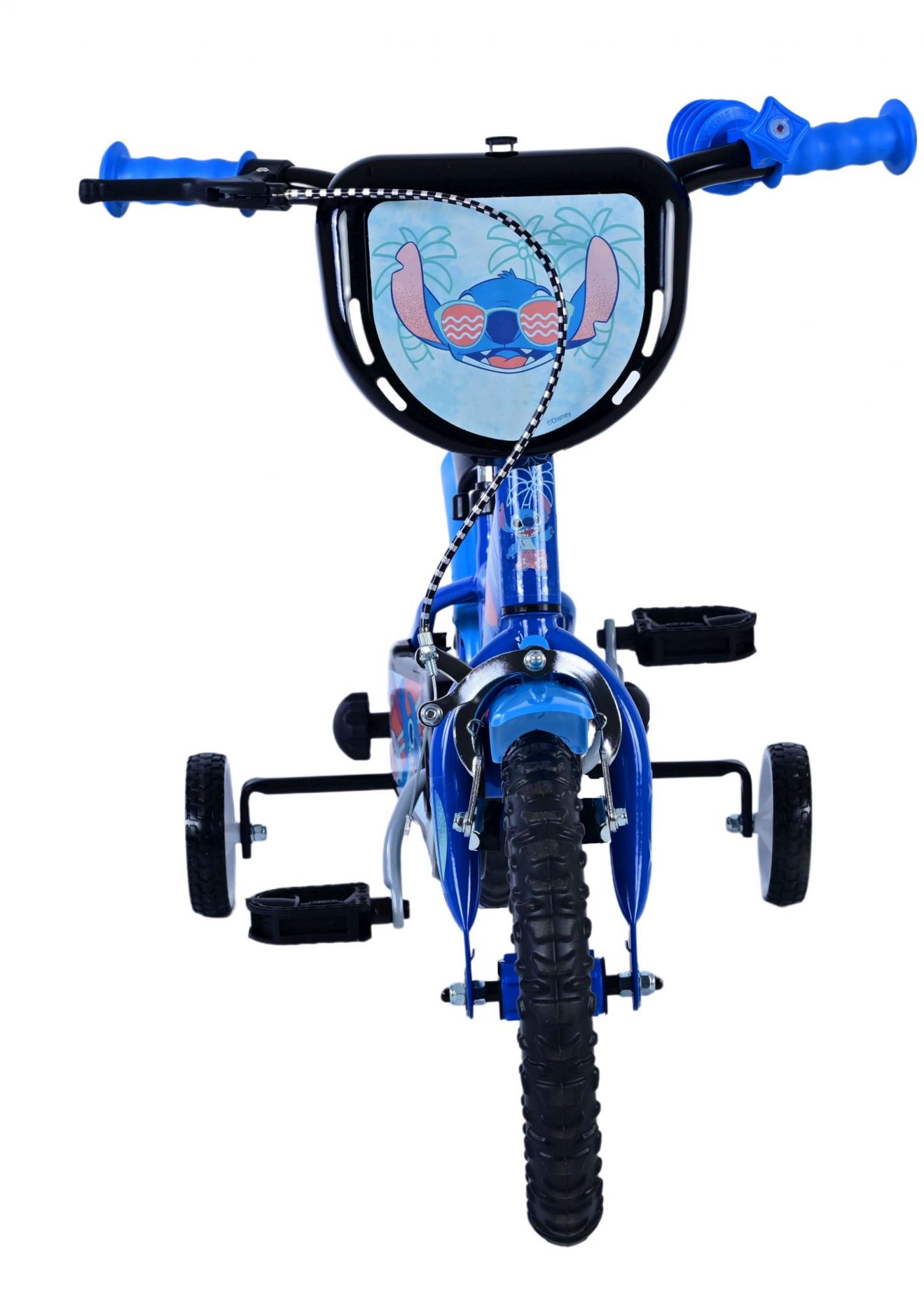 Kinderfahrrad Disney Stitch für Jungen 12 Zoll Kinderrad in Blau