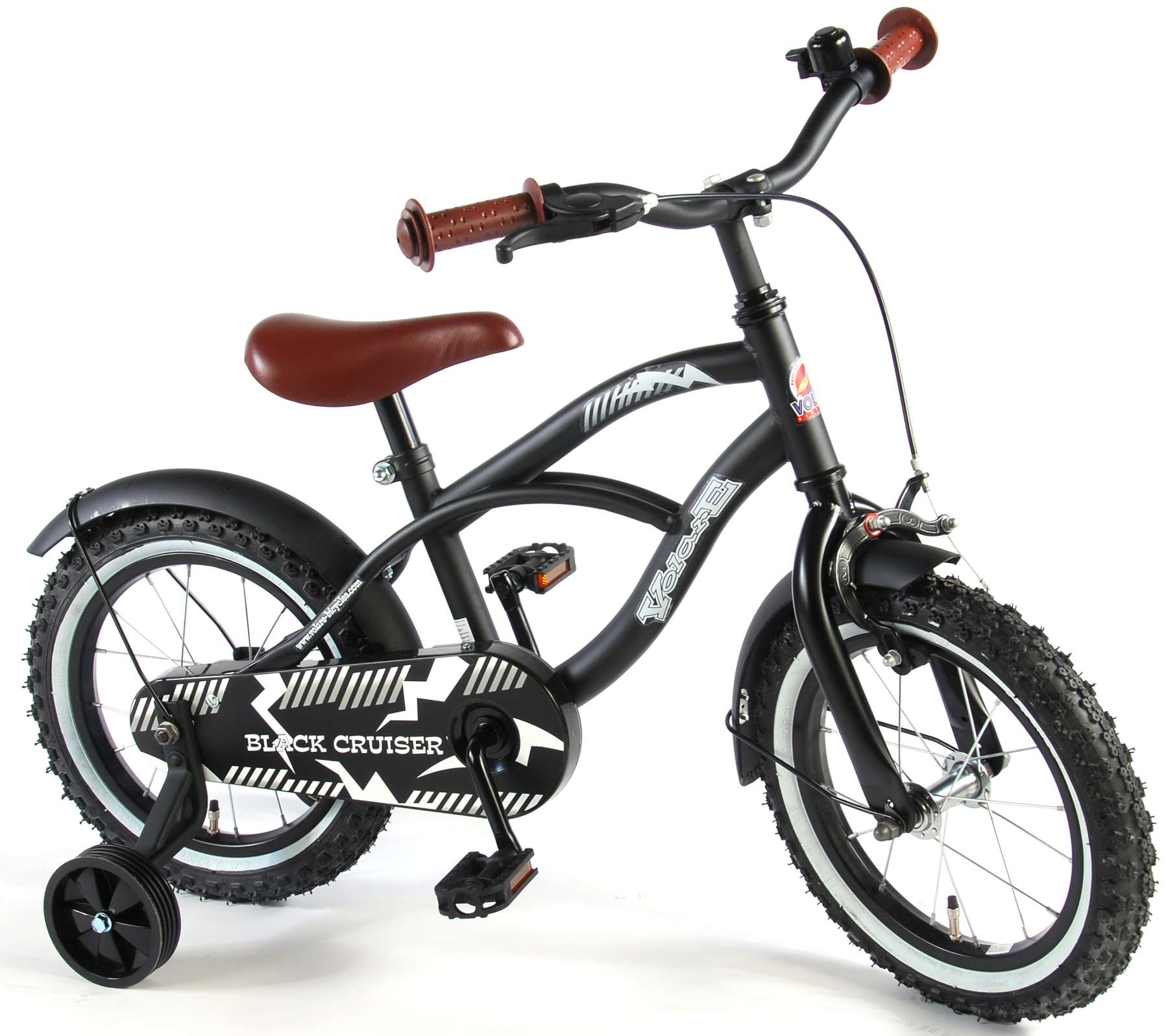 Kinderfahrrad Black Cruiser für Jungen 14 Zoll Kinderrad in Schwarz Kinderfahrrad Black Cruiser für Jungen 14 Zoll Kinderrad in Schwarz