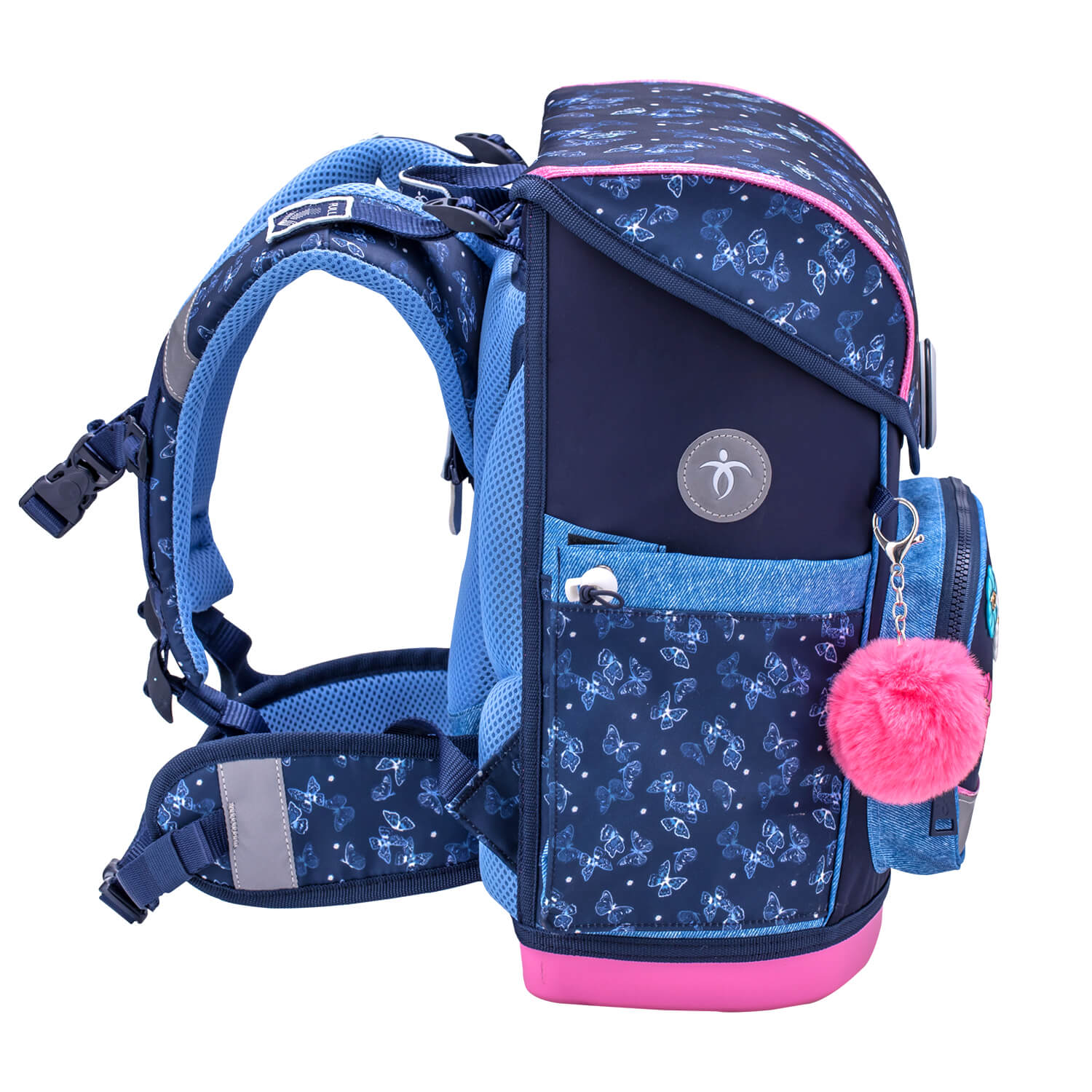 Rucksack Compact Plus Premium Schulranzen Set 4-teilig Sapphire Tasche