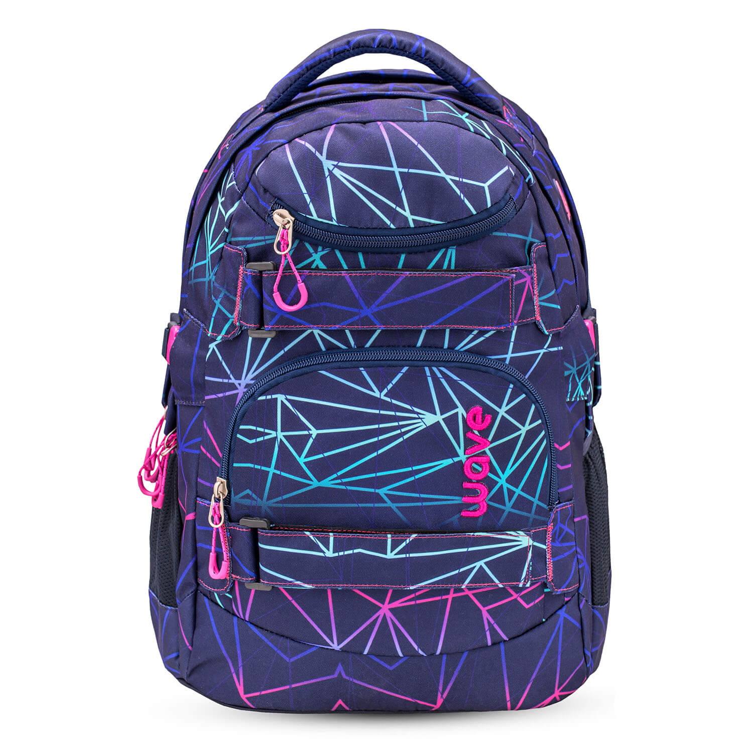 Rucksack Infinity Schulrucksack "Stripes Purple"