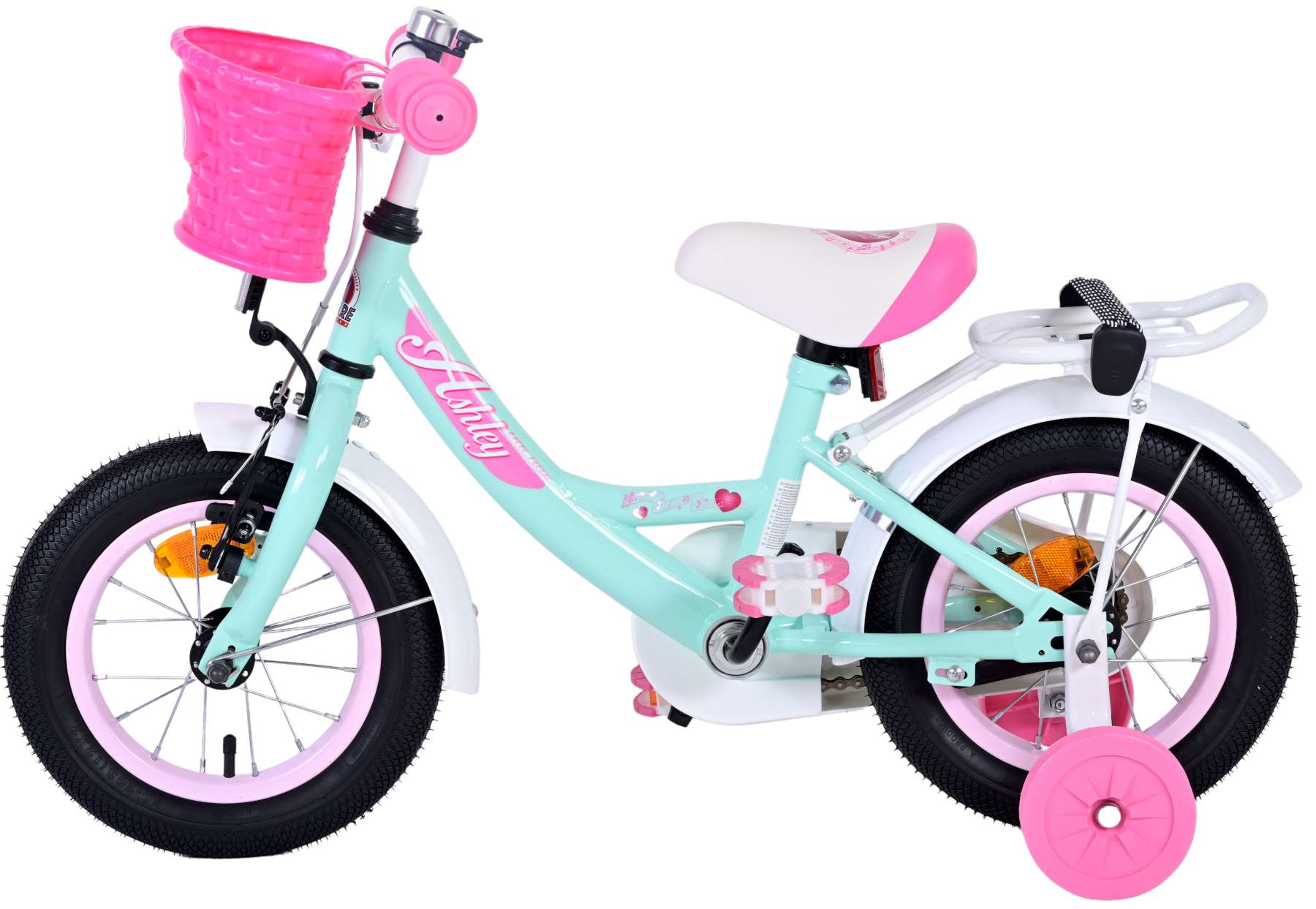 Kinderfahrrad Ashley für Mädchen 12 Zoll Kinderrad in Grün Kinderfahrrad Ashley für Mädchen 12 Zoll Kinderrad in Grün