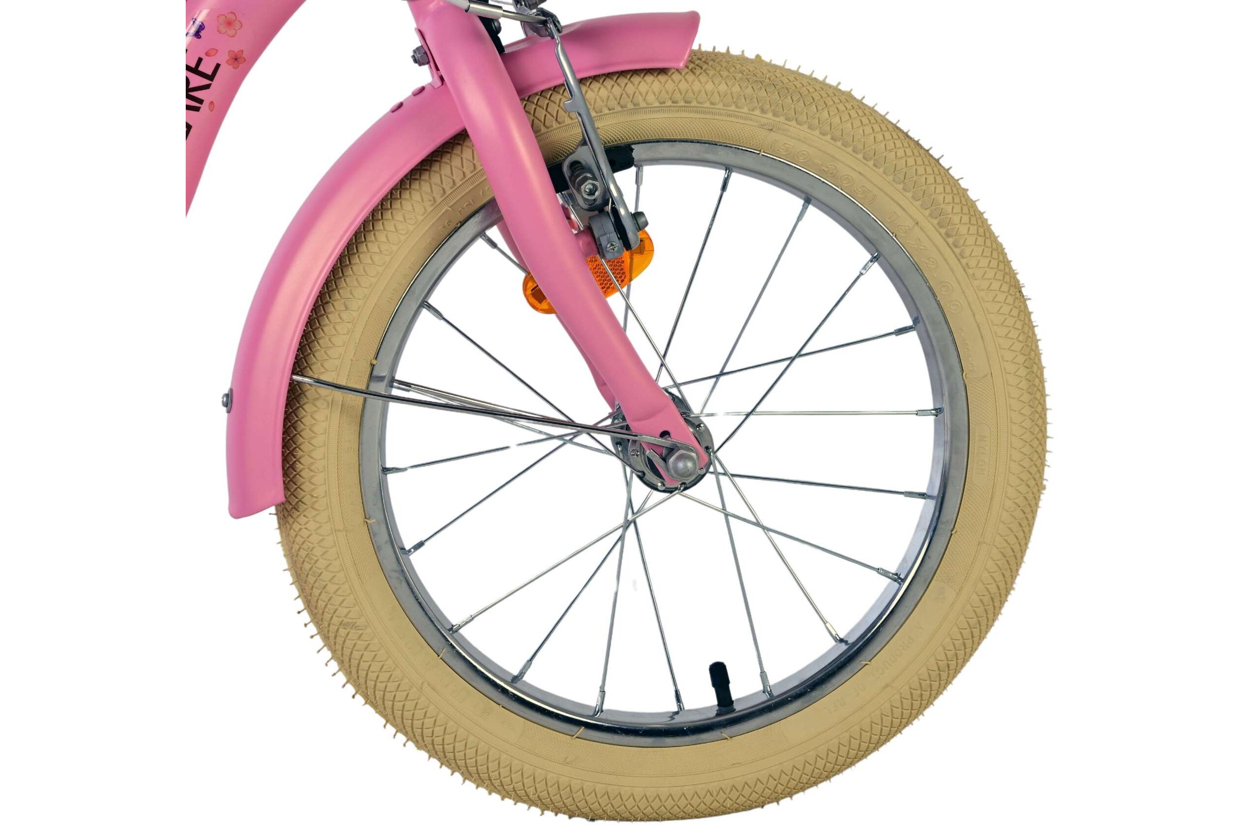 Kinderfahrrad Blossom für Mädchen 16 Zoll Kinderrad in Rosa, Zwei Handbremsen Kinderfahrrad Blossom für Mädchen 16 Zoll Kinderrad in Rosa, Zwei Handbremsen